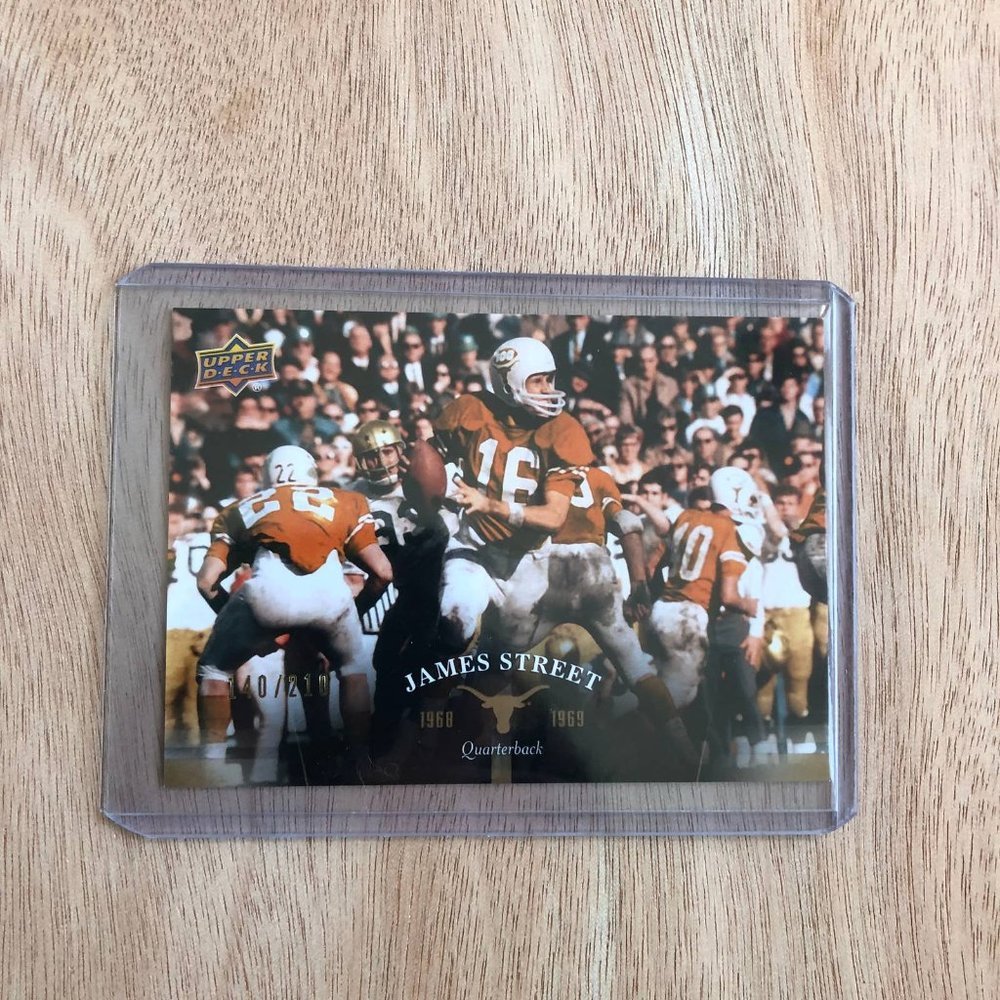James Street (Limited Edition)- Upper Deck Sports Card